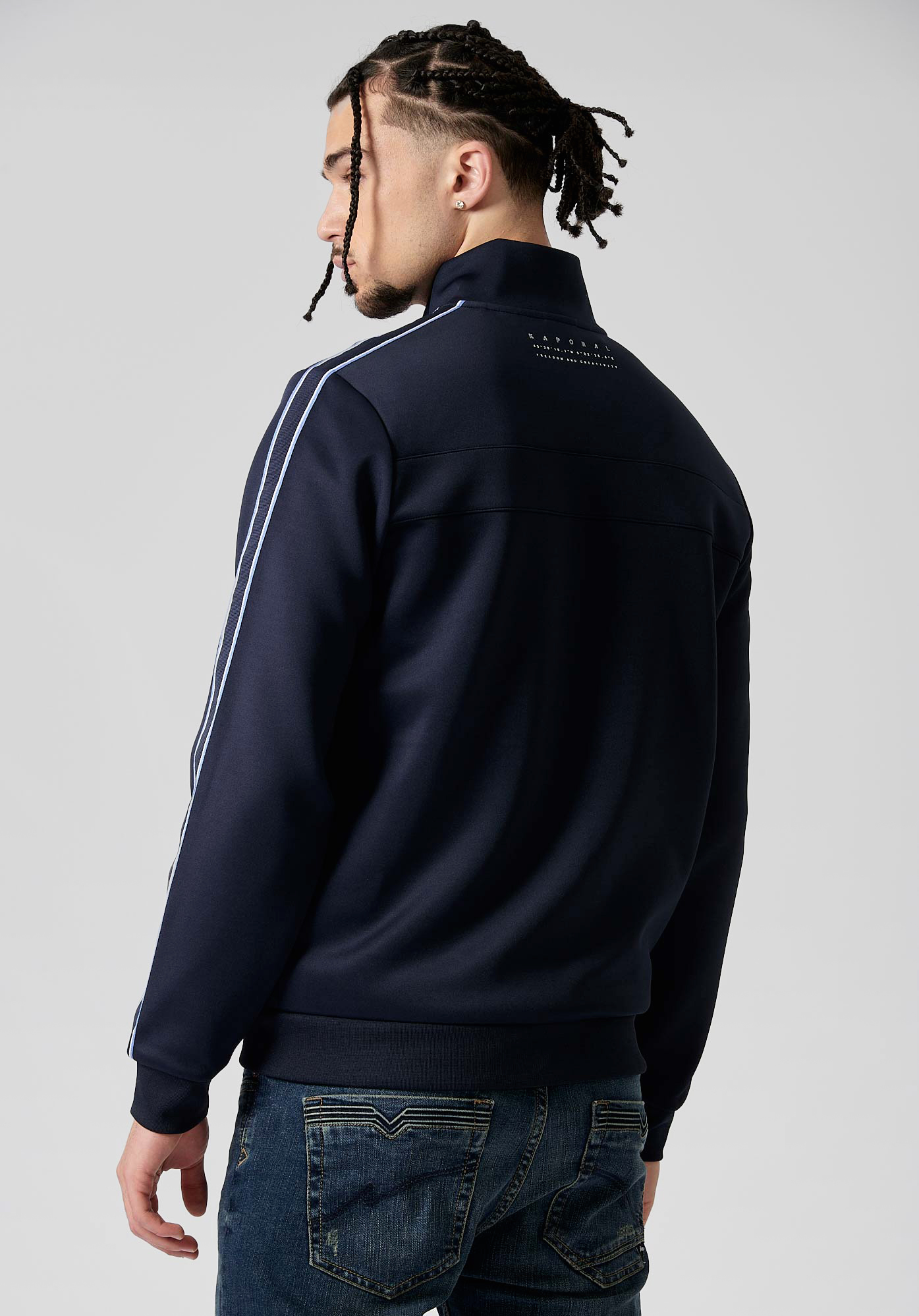 MELL   Gilet bleu homme