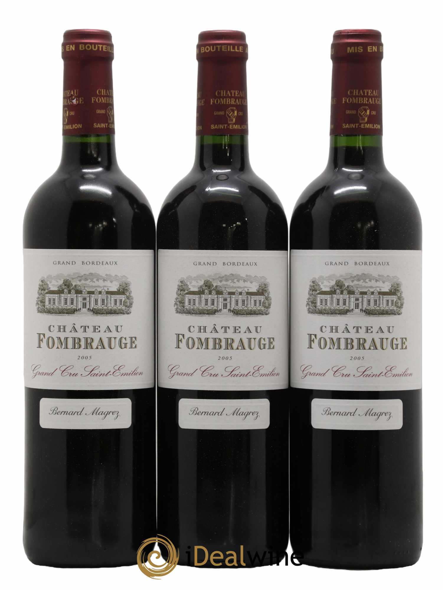 Château Fombrauge Grand Cru Classé  2005 - Lot de 6 Bouteilles