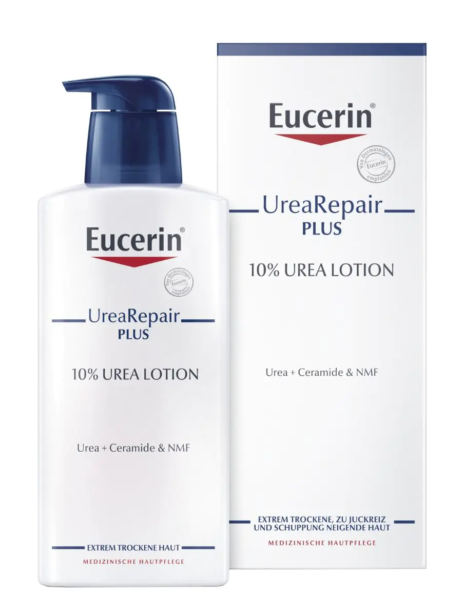 Eucerin Urearepair Plus emulsija su 10 % šlapalo
