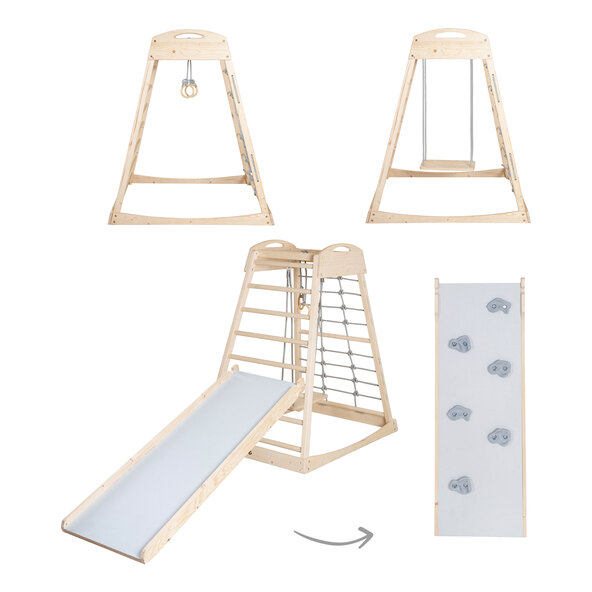 Indoor Klettergerüst, Holz