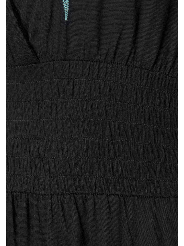 Buffalo Maxikleid in schwarz günstig kaufen