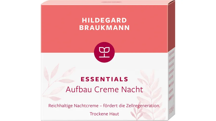 HILDEGARD BRAUKMANN ESSENTIALS Aufbau Creme Nacht 50 ml