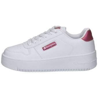Champion Rebound Platform Glitz Sneaker in weiß