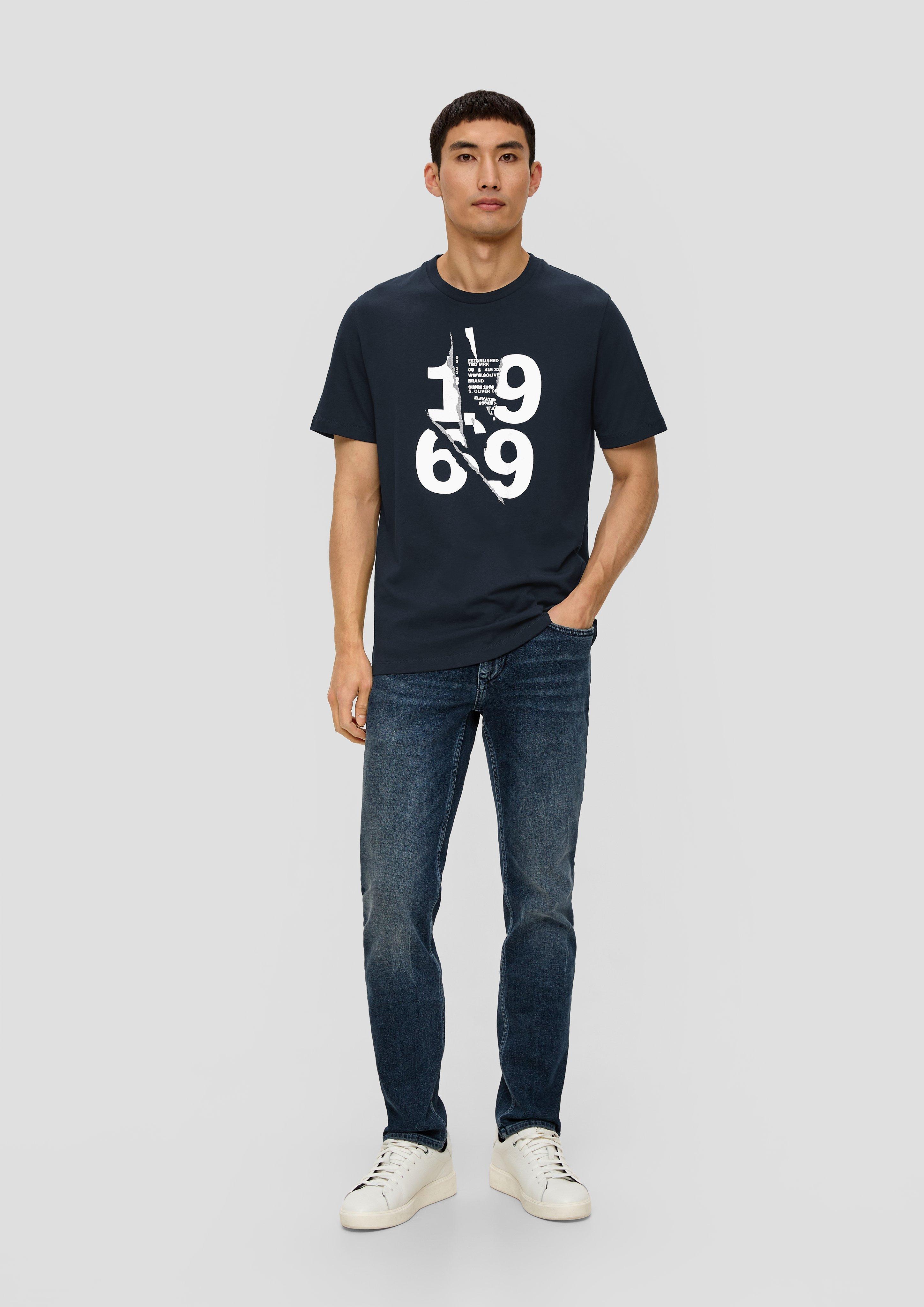 T-Shirt mit Frontprint  2138638-59D2