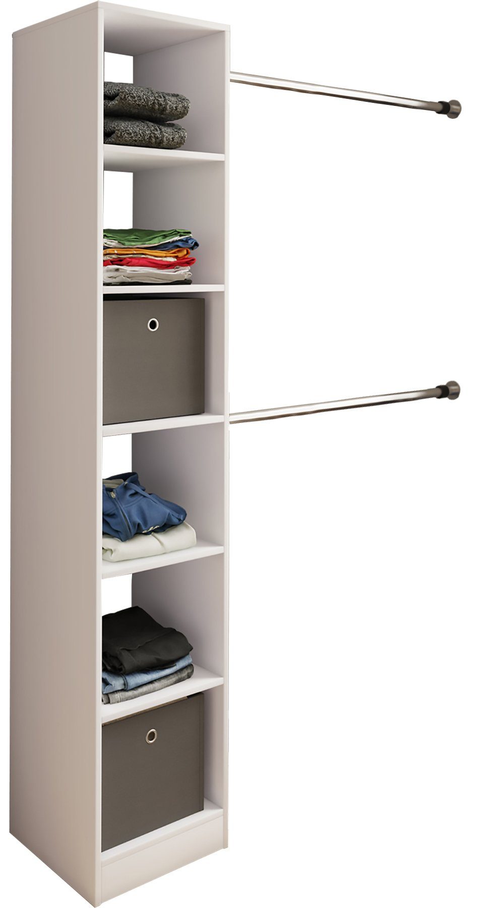 VCM Kleiderschrank Offener Kleiderschrank Dachschrägen Regal Dacholll (1-St)