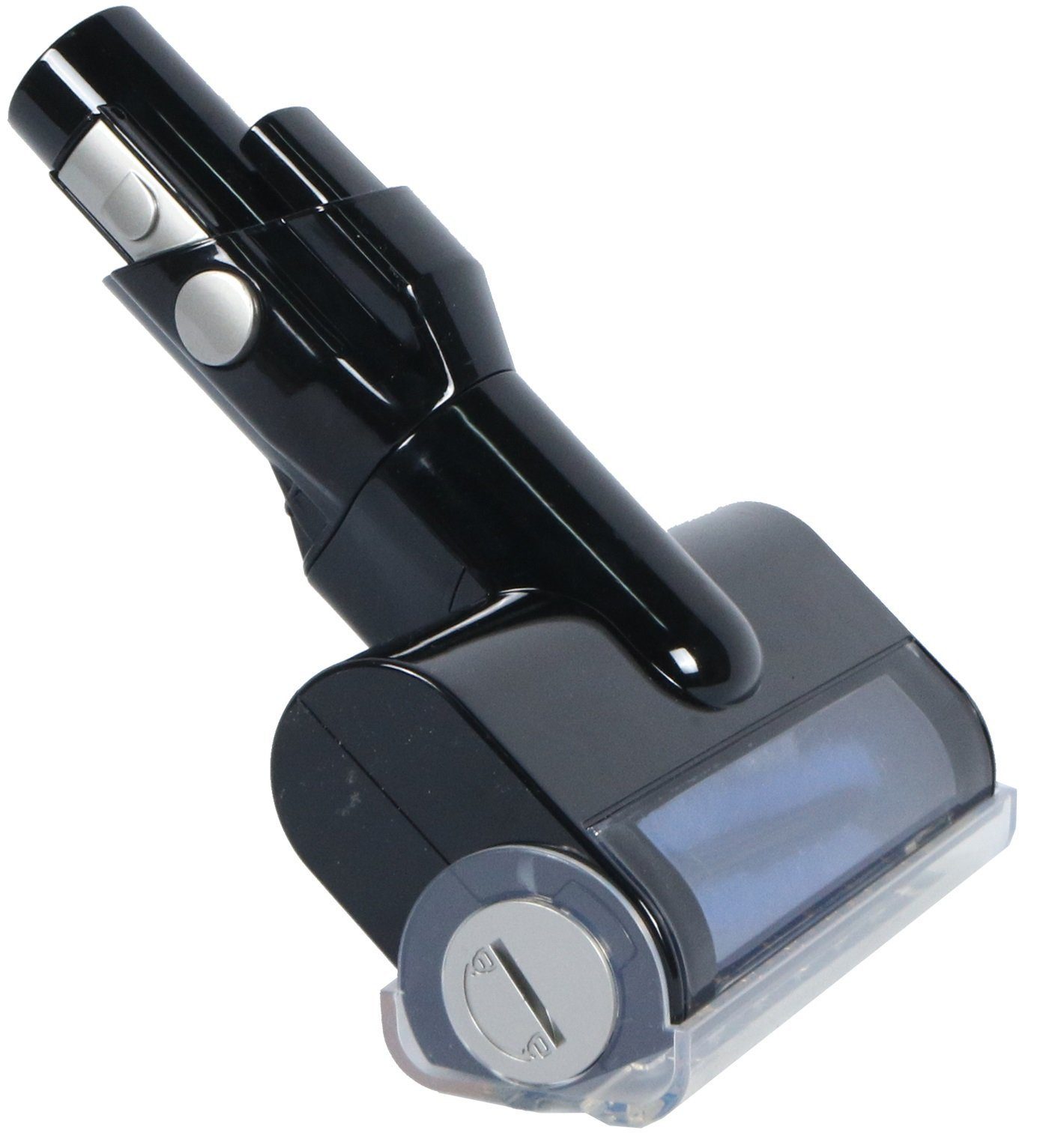 TurboTronic by Z-Line Akku-Hand-und Stielstaubsauger 2 in1 Handstaubsauger, 120 W, beutellos, beutelloser Akku-Staubsauger, kabellos mit Wandhalterung und LED-Licht