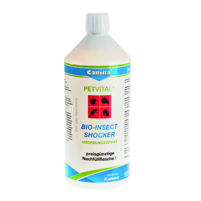 Canina Ergänzungsfutter & Aufzucht Canina PETVITAL Bio-Insect-Shocker (Nachfüllflasche) 1l