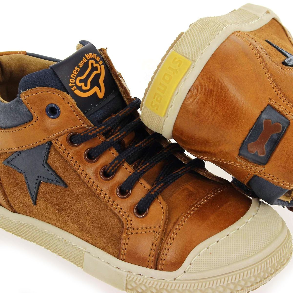 Stones and Bones  LENT - cognac navy