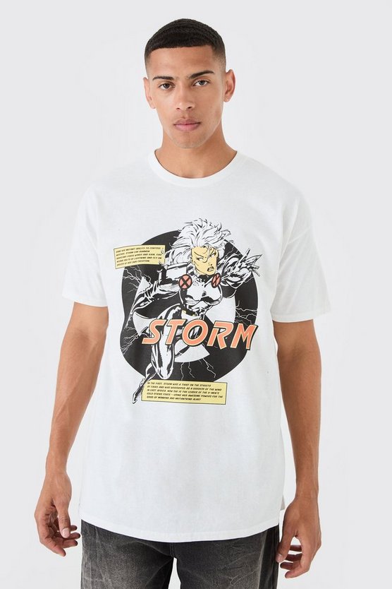 Oversize T-Shirt mit lizenziertem X Men Storm Print