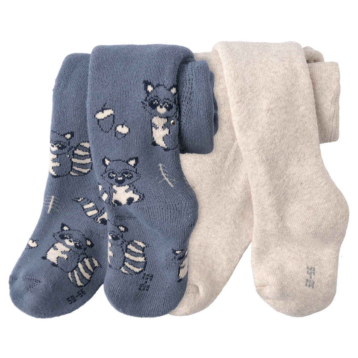 2 Baby Frotte-Strumpfhosen im Set