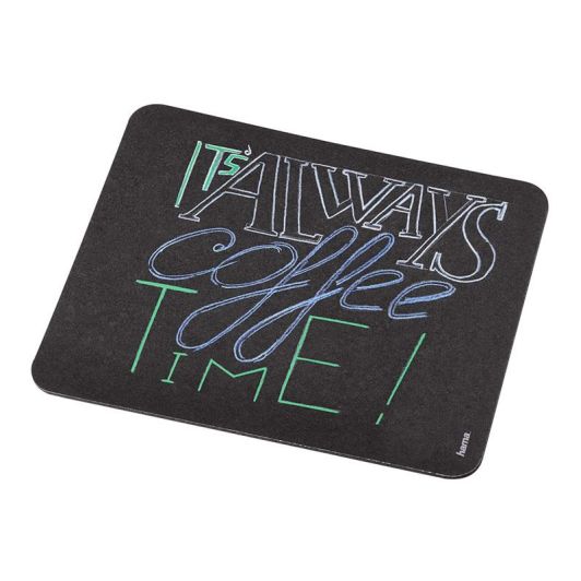 HAMA Mousepad - „Ora cafelei” - Negru