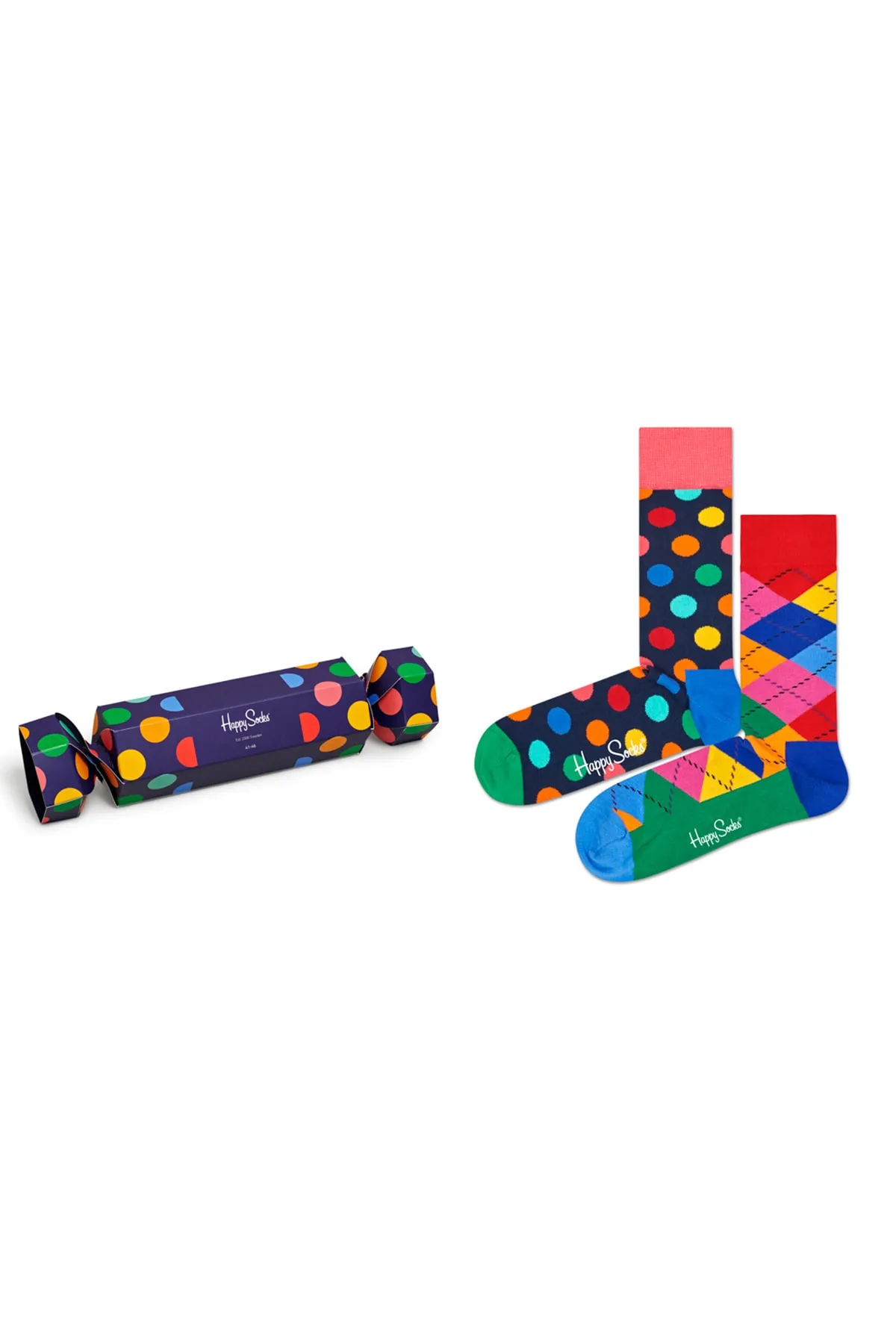 Happy Socks  2er-Pack klassische Weihnachtssocken-Geschenkset