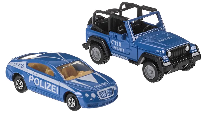 Müller - Toy Place - City Team Set - 5 Fahrzeuge, 3-fach sortiert, 1 Stück