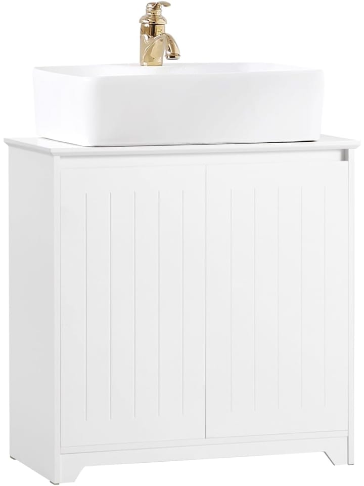 SoBuy Waschbeckenunterschrank in Weiß - (B)60 x (H)60 x (T)30cm günstig kaufen onesize