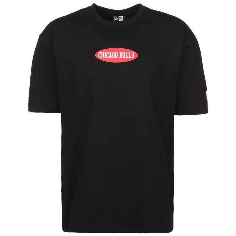 New Era NBA Wordmark Logo Chicago Bulls T-Shirt Herren