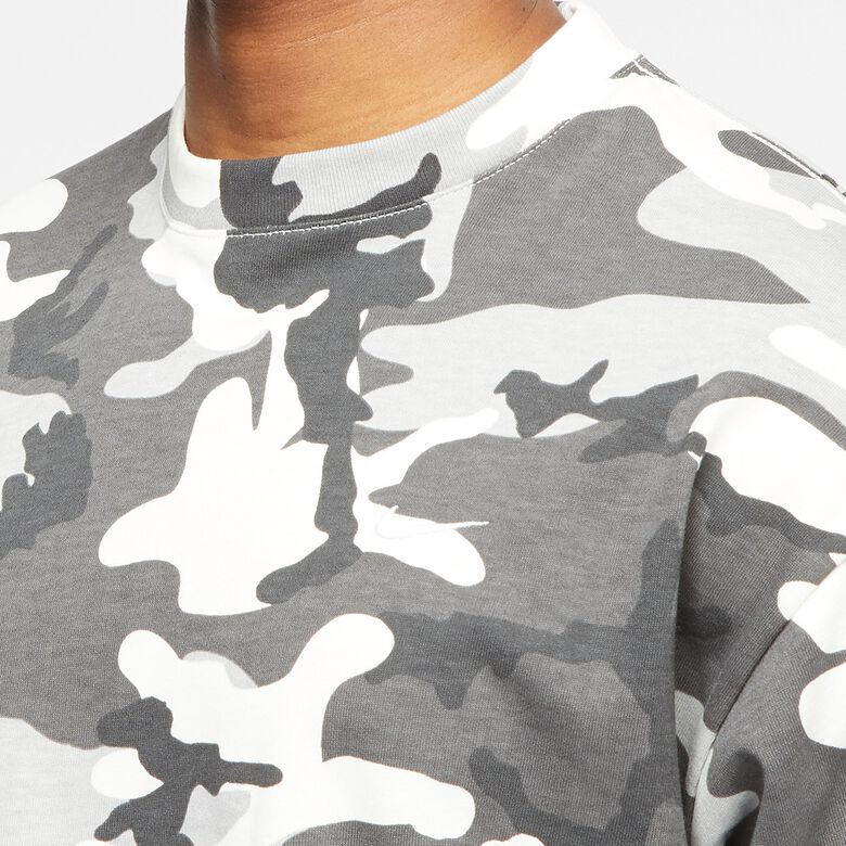 NIKE NRG Solo Swoosh Tee Grey Camo sail