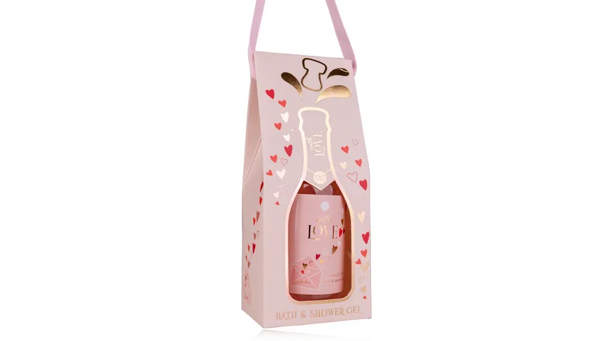 Accentra Bade- & Duschgel With Love in Flasche Geschenkpackung 180 ml