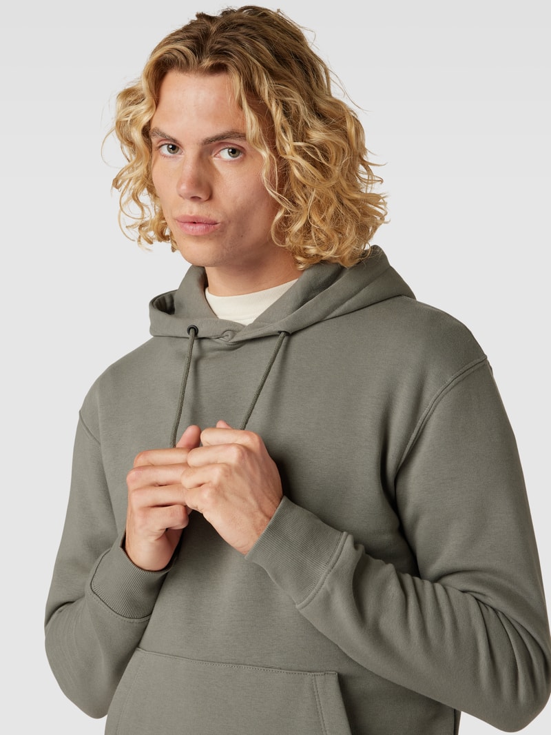 Hoodie mit Känguru-Tasche Modell 'ESTAR' in hellgrau