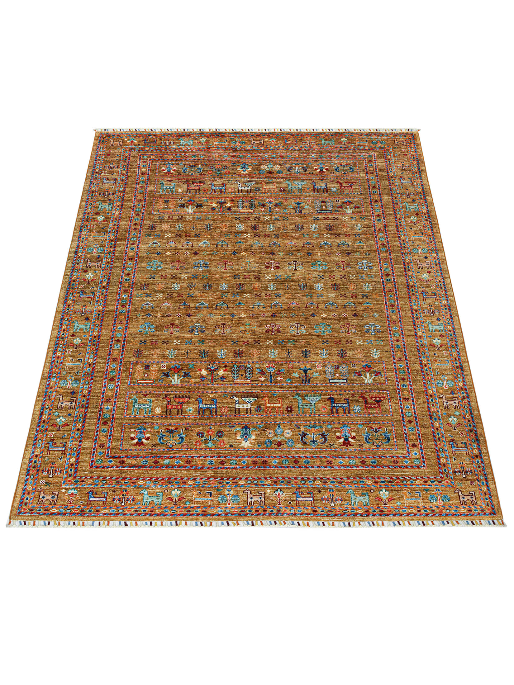 Chobi Schal ca. 258 x 171 cm, Unikat / Einzelstück