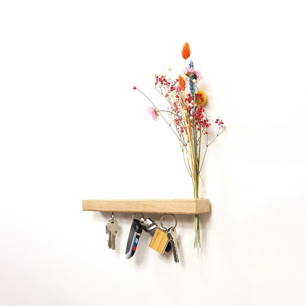 FlowerBar by Trockenblumen-Manufaktur Schlüsselbrett FlowerBar Keys “BLUMENWIESE”