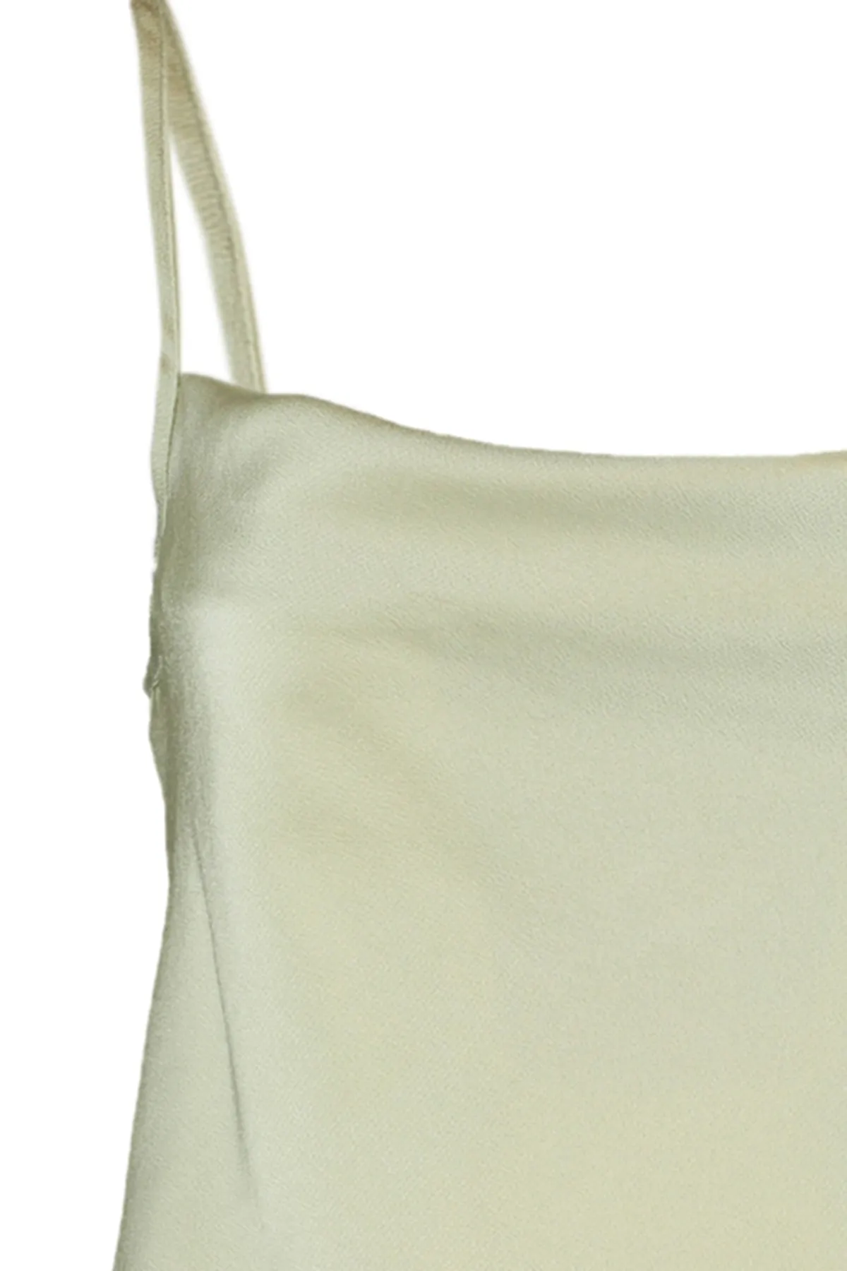 Trendyol Collection  Mintfarbene Satin-Webbluse mit Trägerausschnitt TWOSS19BB0161