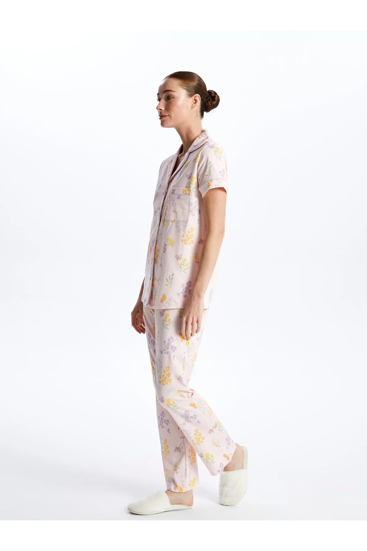 LC Waikiki  Pyjama set - Rosa - Unifarben