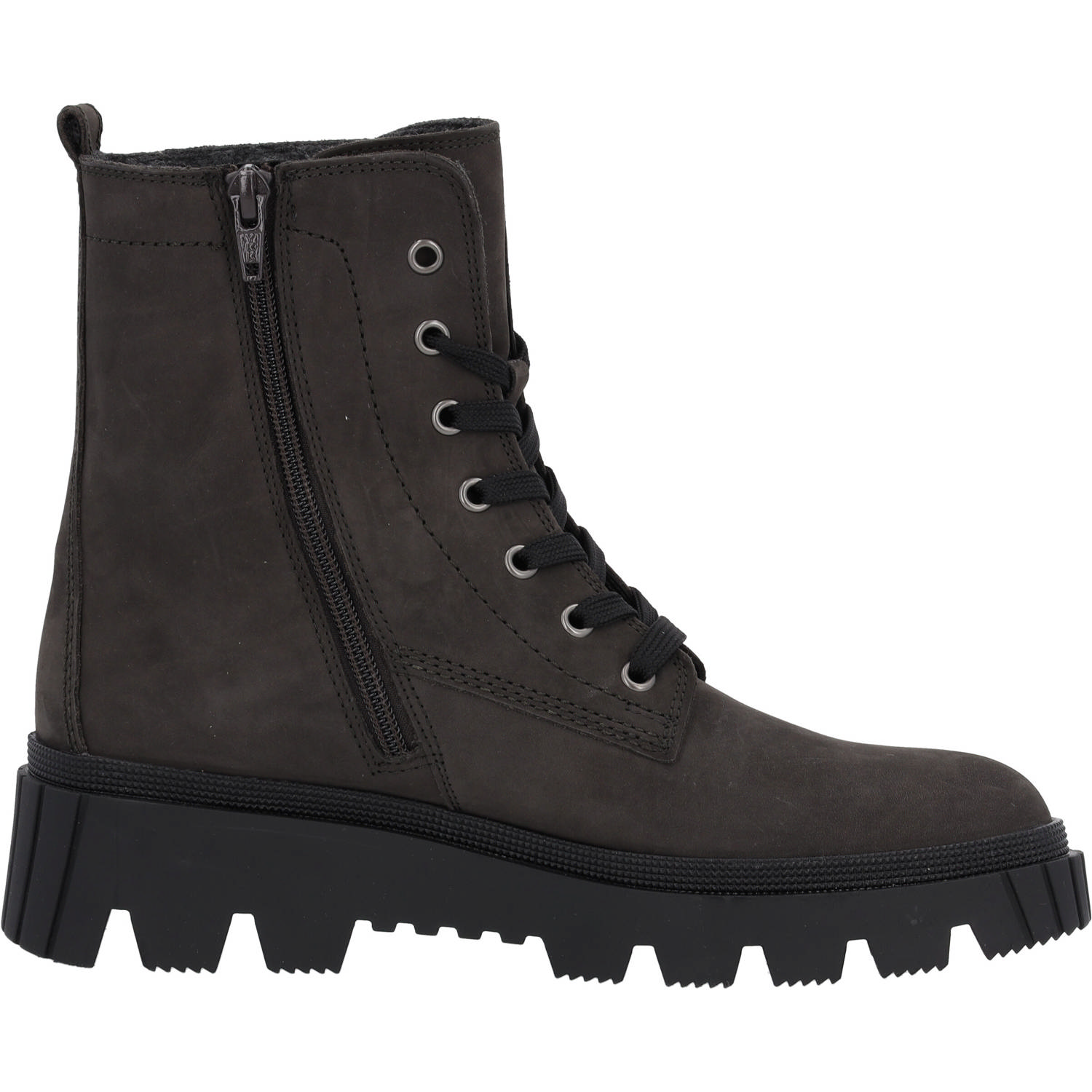 Gabor 31.821, Schnürstiefel, Damen, Braun (pepper/schwarz)