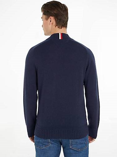 TOMMY HILFIGER Herren Pullover aus Merinowolle