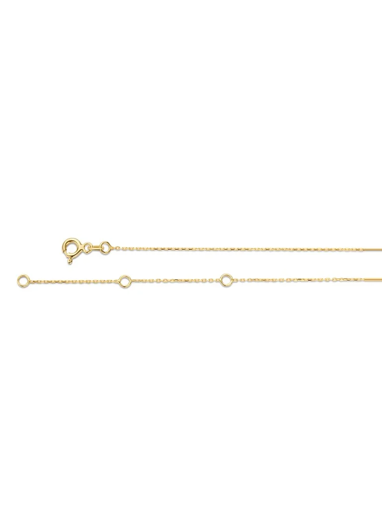Jackie 14K Gold Medina Citrine necklace made of 14 carat yellow gold