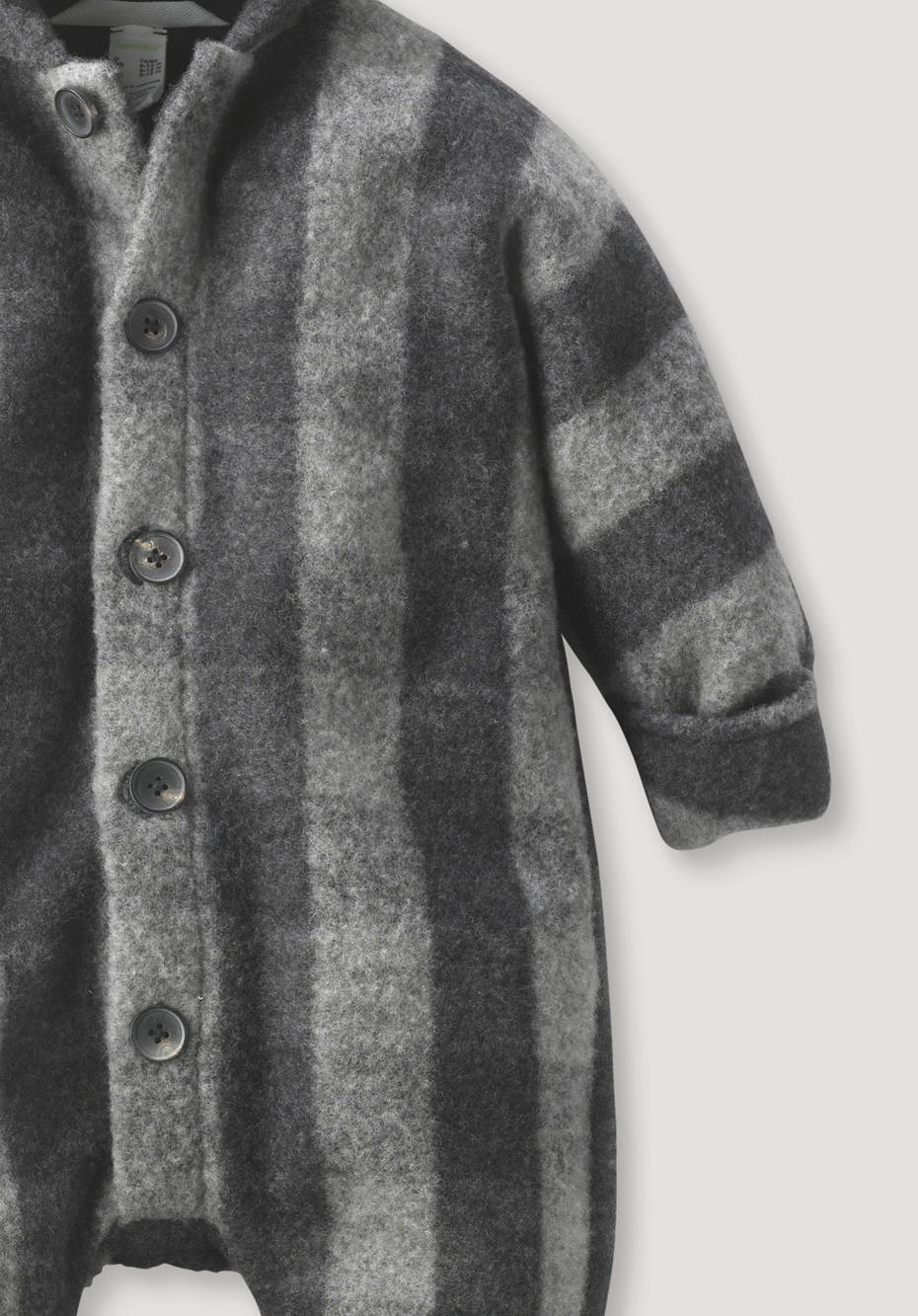 Wollfleece-Overall aus Bio-Merinowolle