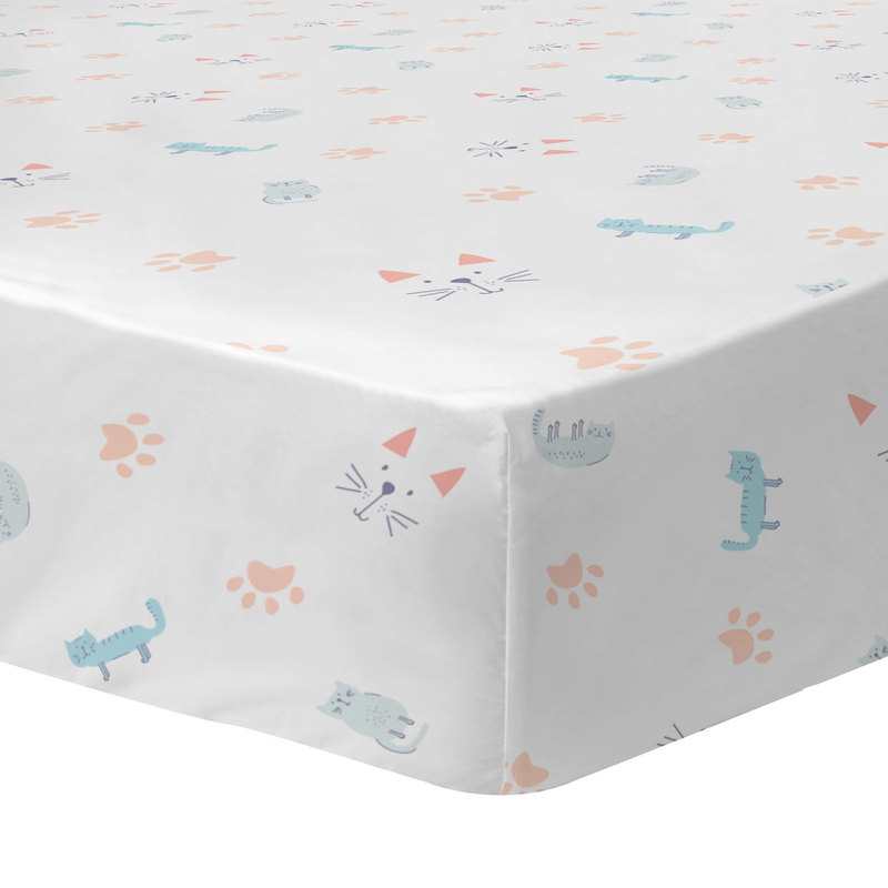 Drap housse Miaou Matt&Rose