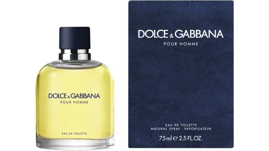 DOLCE&GABBANA Pour Homme Eau de Toilette 75 ml