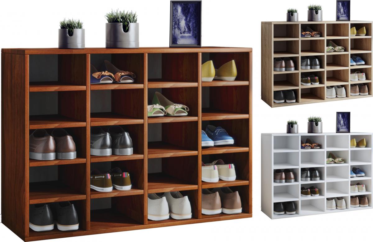 VCM Schuhschrank Hinsol L Sonoma-Eiche