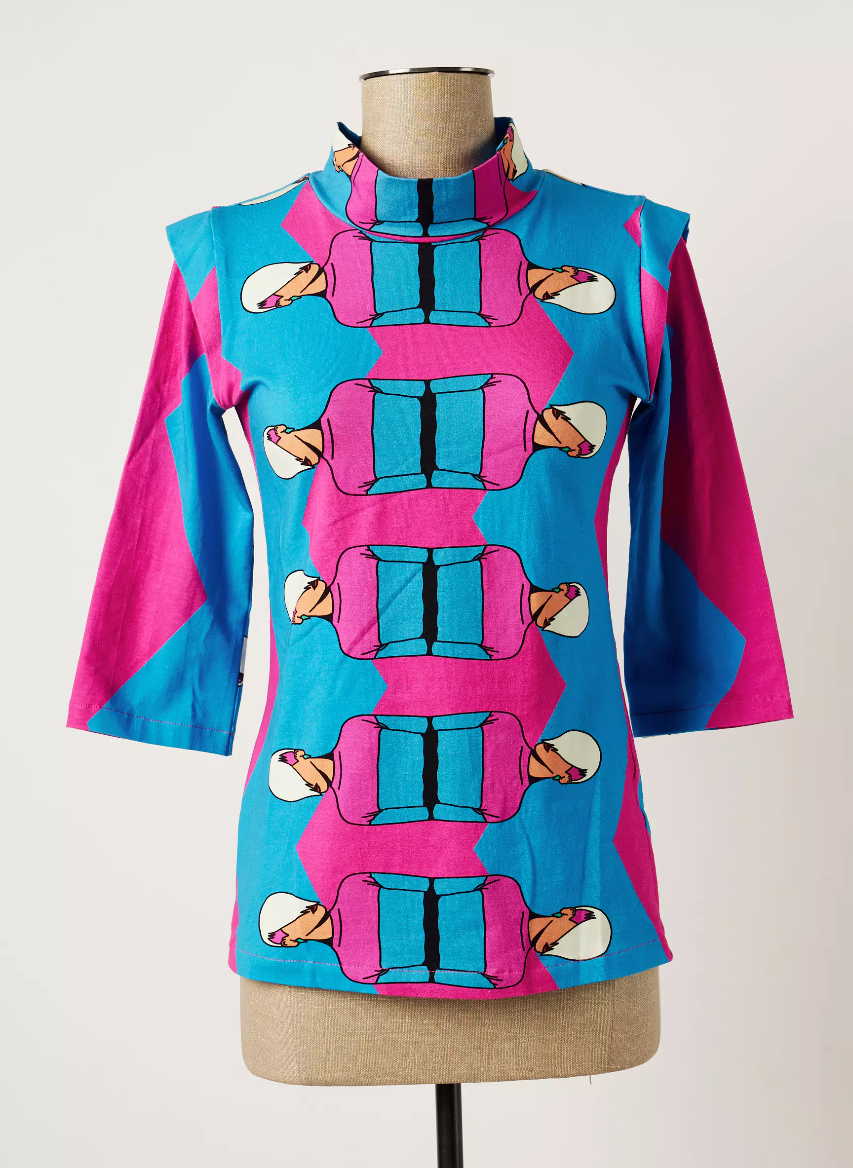 Margot Tshirts Femme couleur bleu