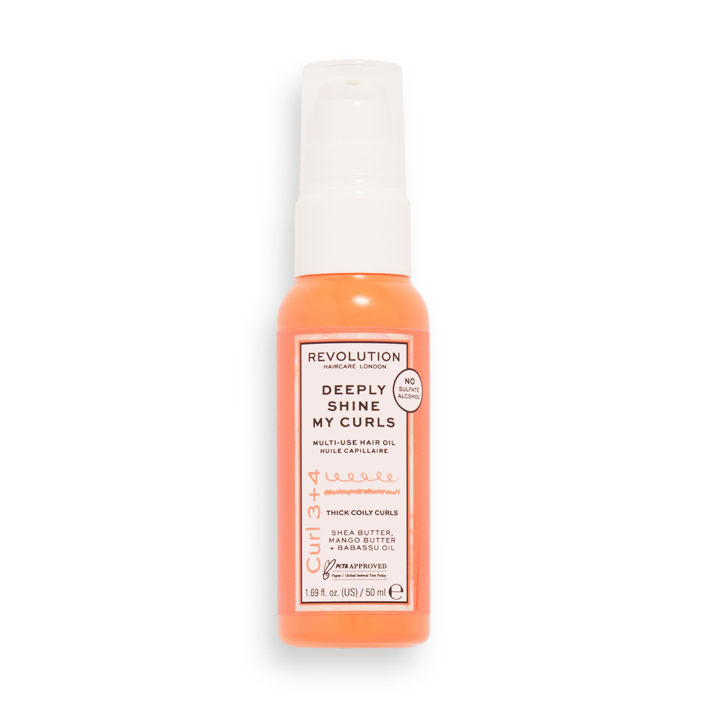 revolution hair Revolution Haircare Shine My Curls Multi-use Oil Huile