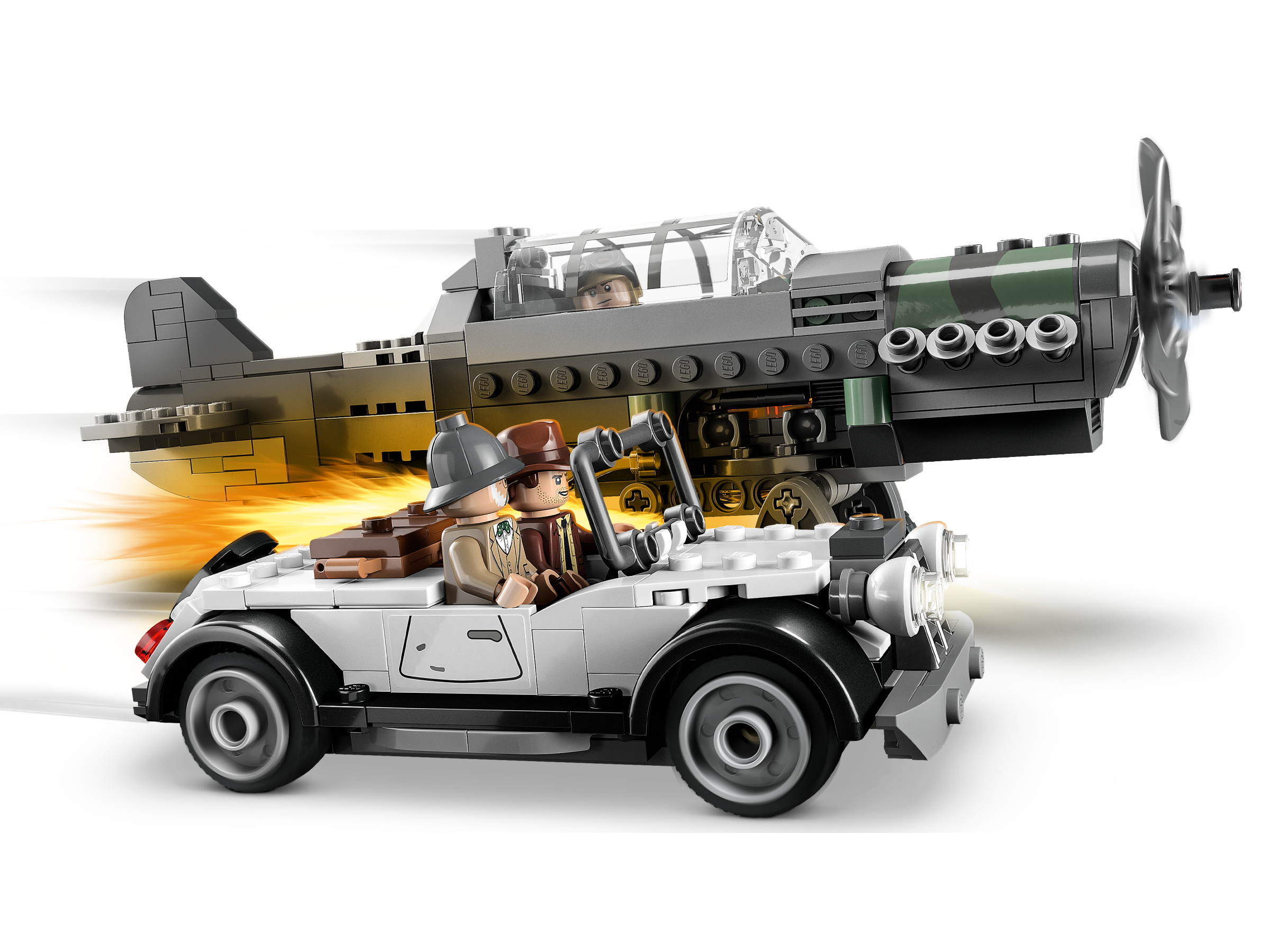 Flucht vor dem Jagdflugzeug 77012