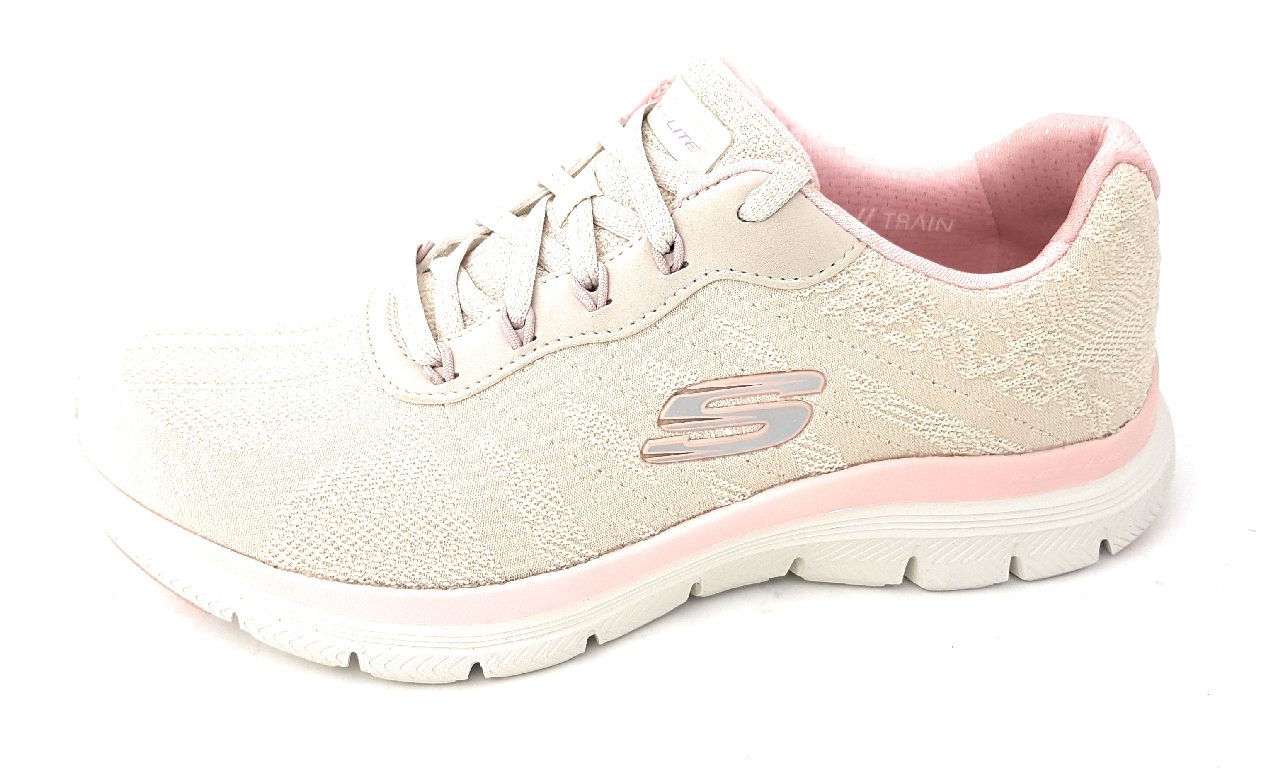 Skechers Flex Appeal 149570 NTPK Beige NTPK natural/pink