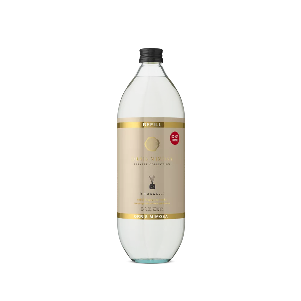 Bâtonnets parfumés de recharge Orris Mimosa de la collection privée, 900 ml