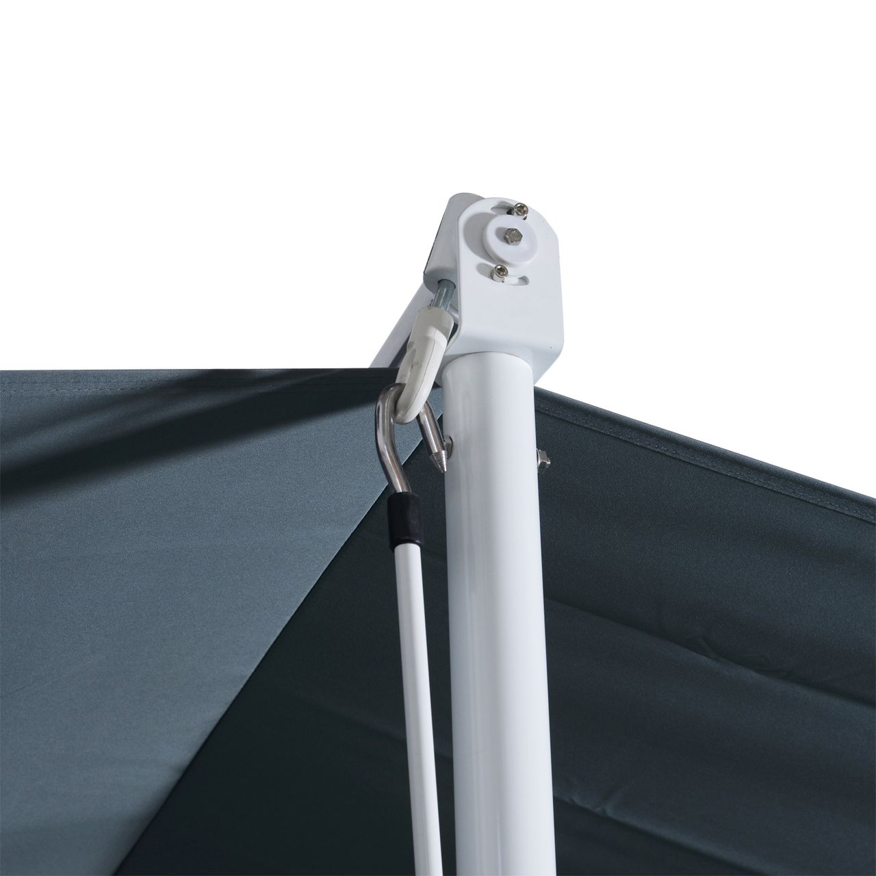 Outsunny Standmarkise, Grau 4,5x3,42m