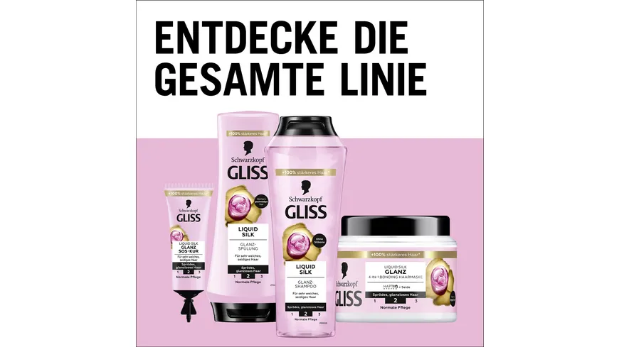 GLISS Express-Repair-Spülung Liquid Silk 200 ml 200 ml