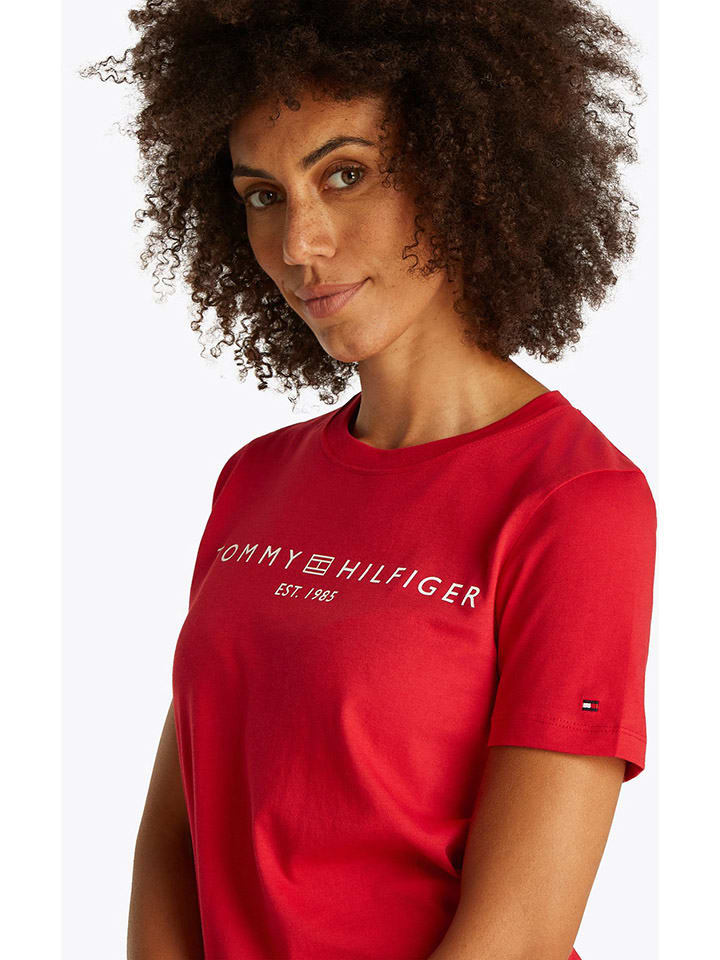 Tommy Hilfiger Shirt in Rot günstig kaufen