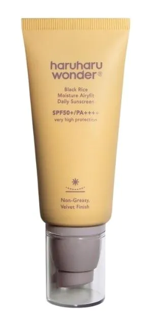 Haruharu Wonder Black Rice Moisture Airyfit Daily SPF50+/PA++++ zonnebrandcrème