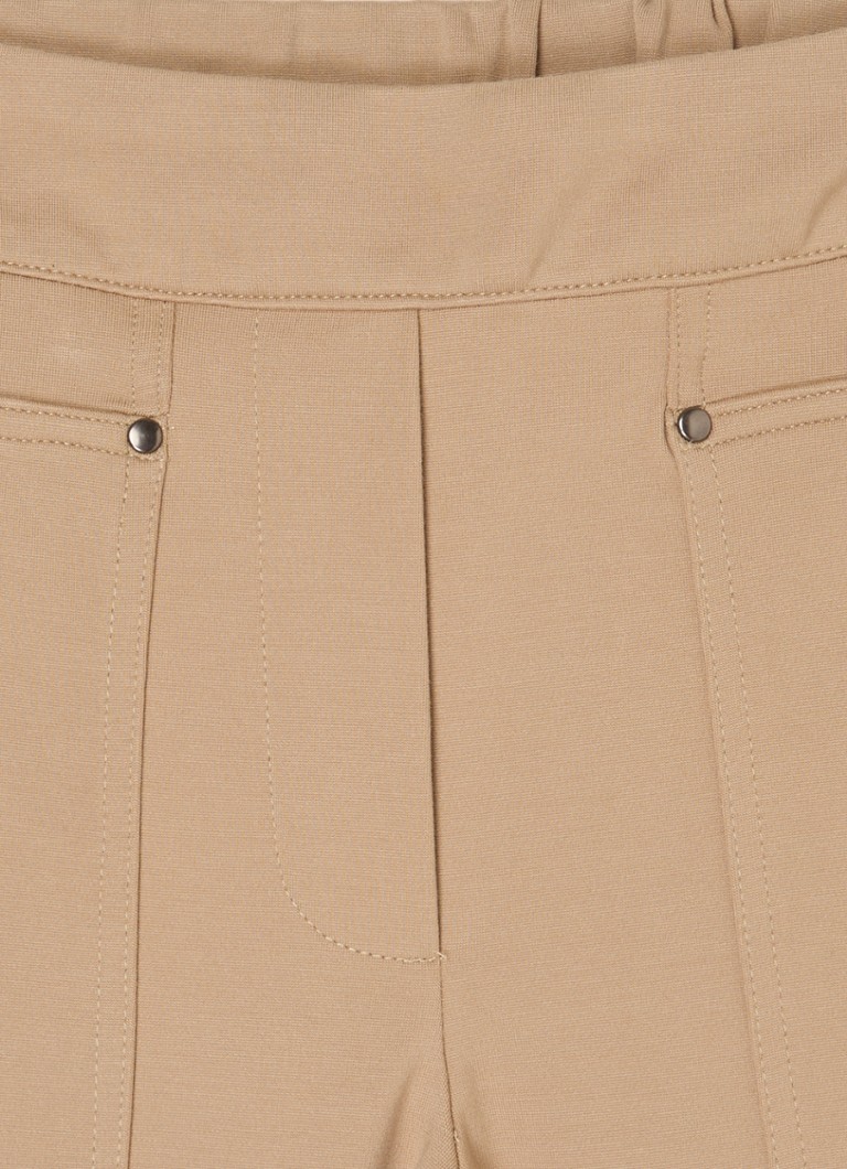 Pantaloni a zampa d'elefante a vita alta AI&KO Lexy con tasche laterali