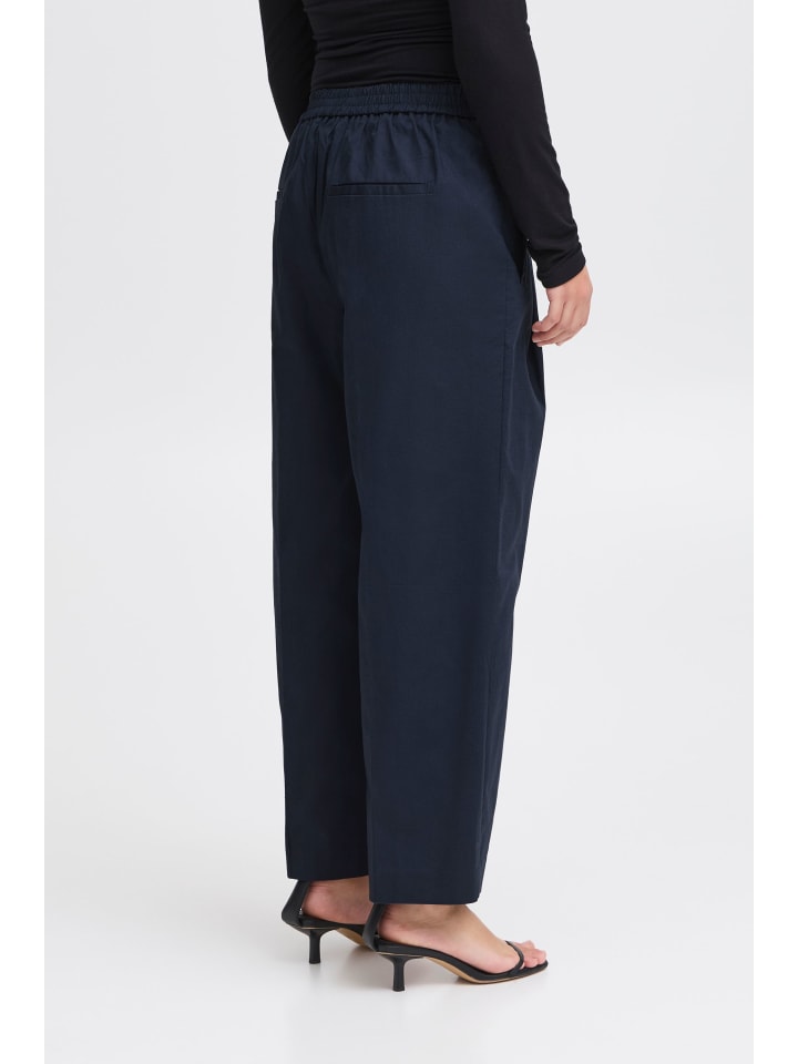 ICHI Culotte in nachtblau günstig kaufen