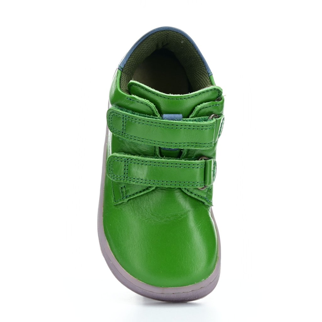 Bundgaard Blake Strap Green grüne Barfuß-Halbschuhe