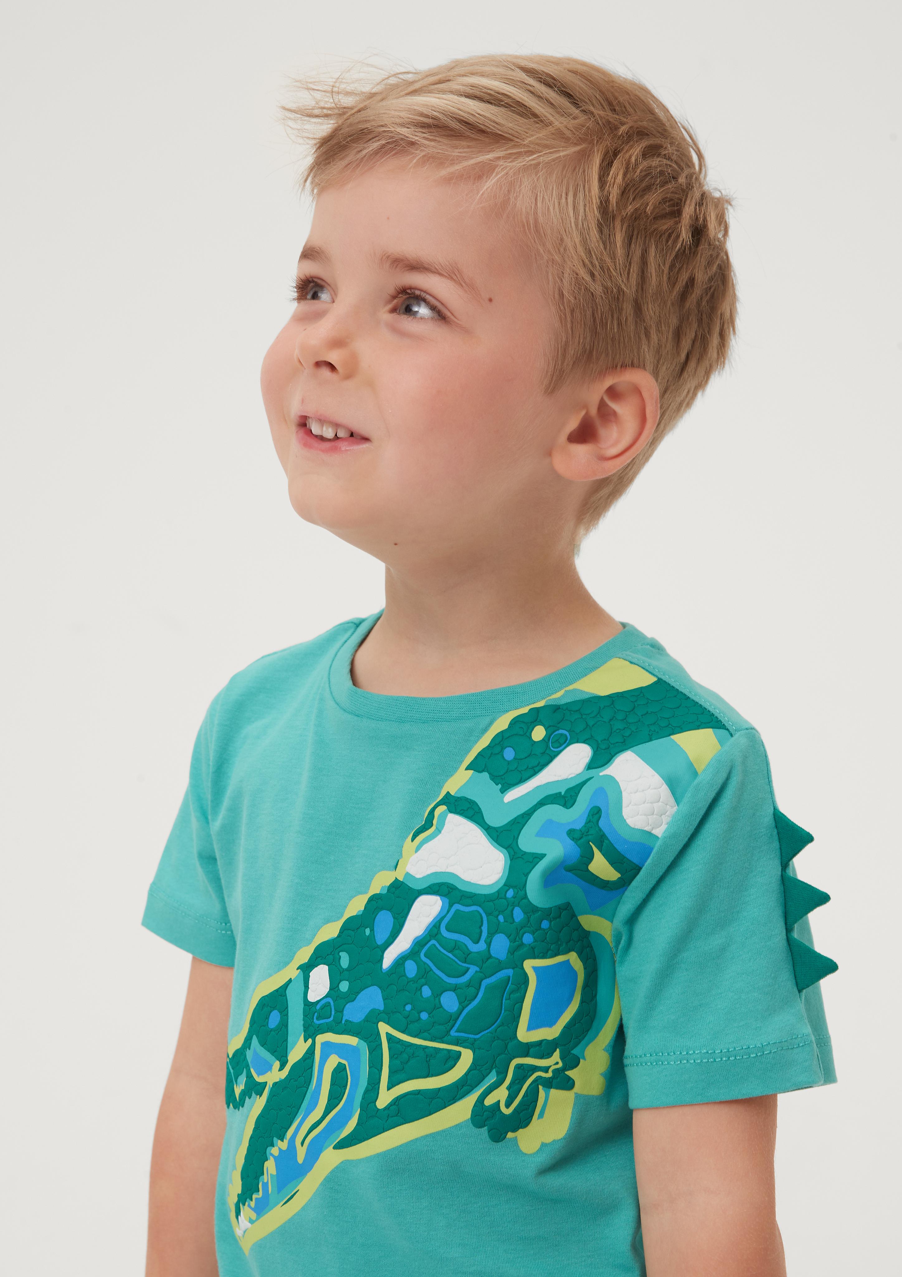 Baumwollshirt mit Motivprint  2130659-6632