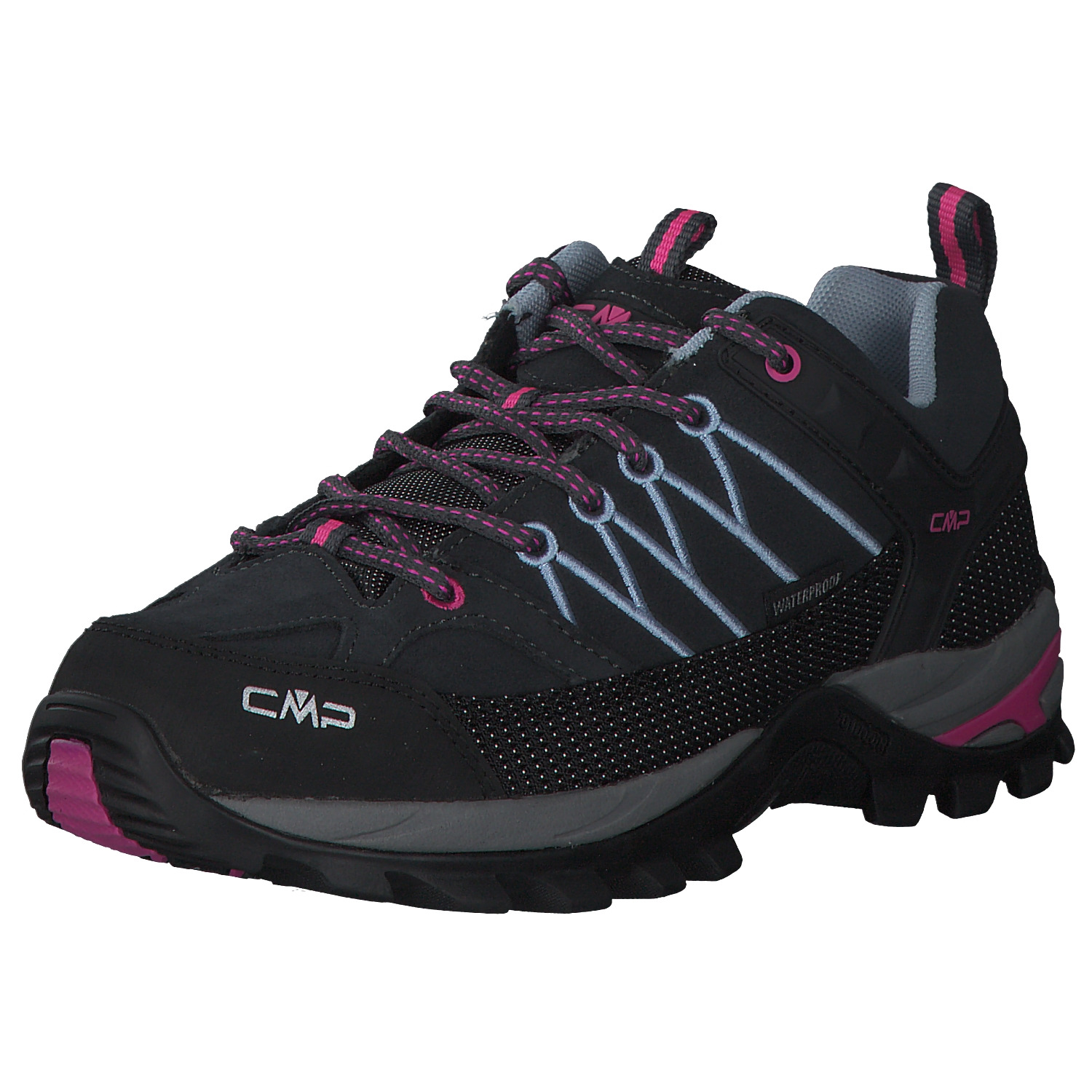 CMP Rigel Low 3Q13246, Trekkingschuhe, Damen, Tiitanio.Skyway