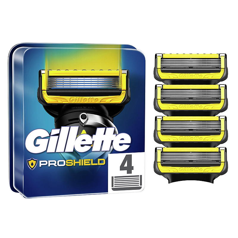 Gillette Gillette blader 4-pk Proshield  Manual