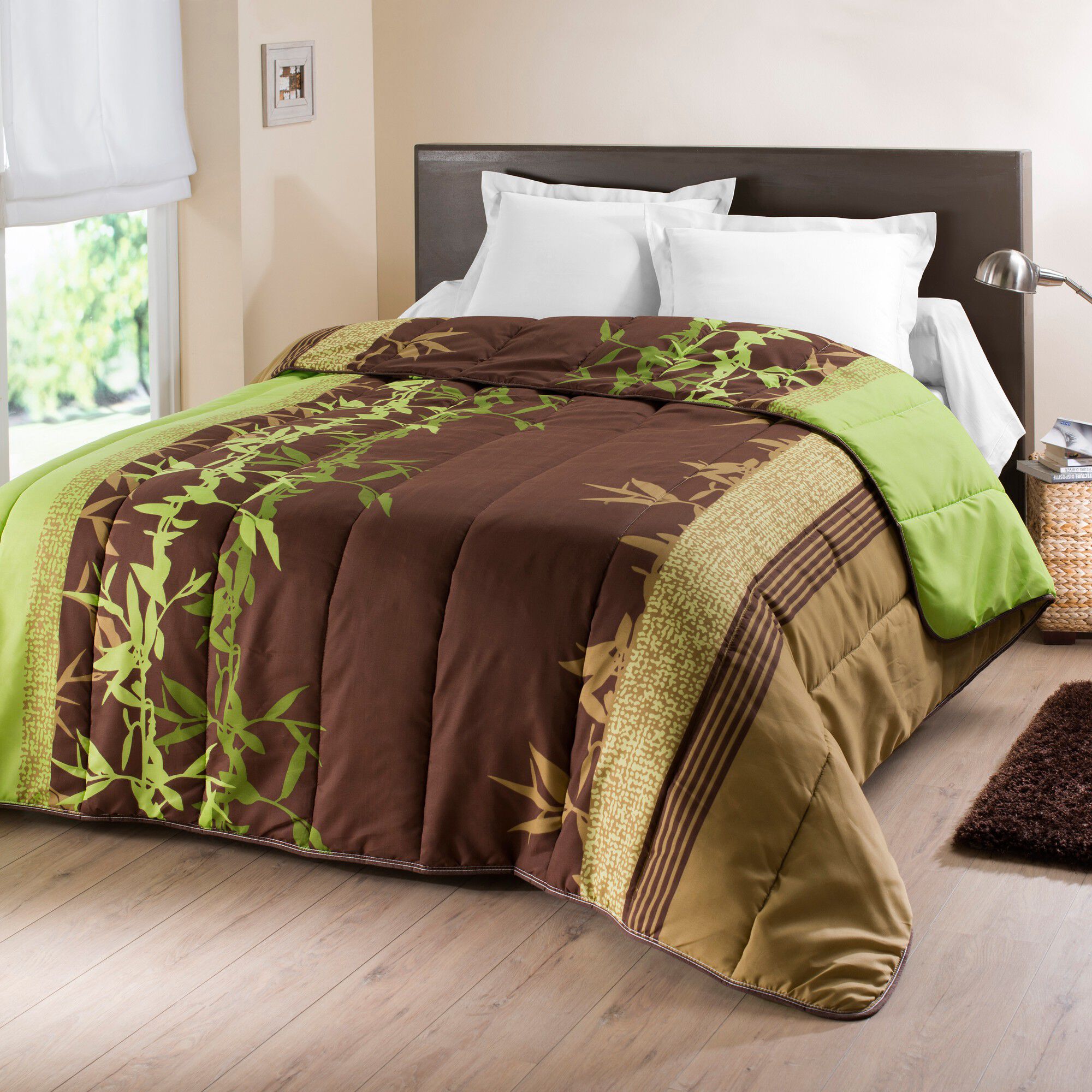 Couette microfibre imprimée Jungle 200g/m2