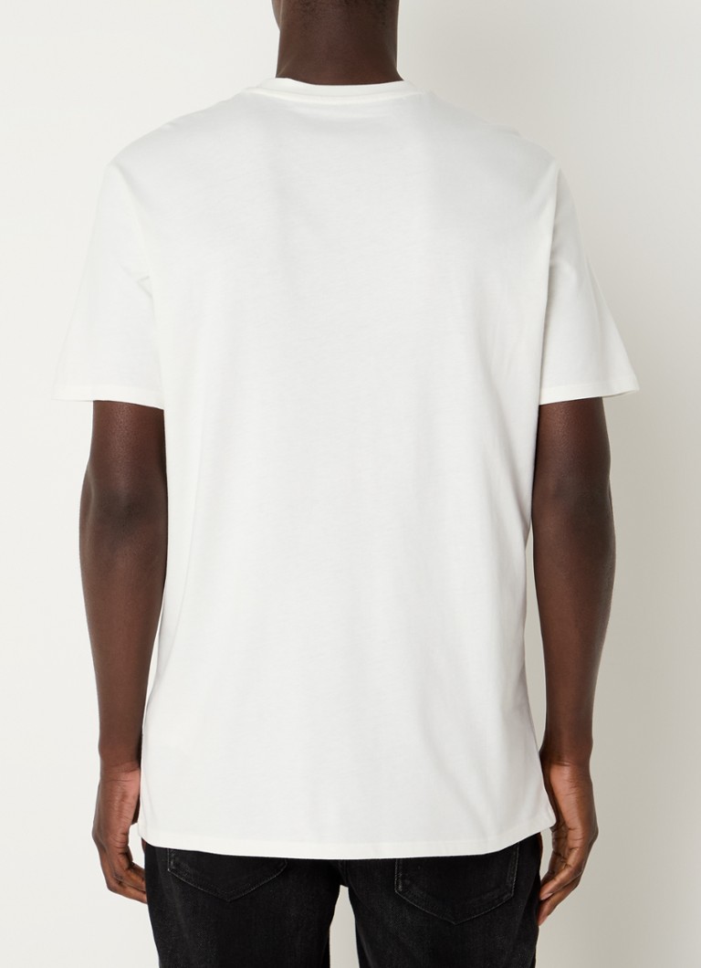 Tricou Armani Exchange cu logo brodat